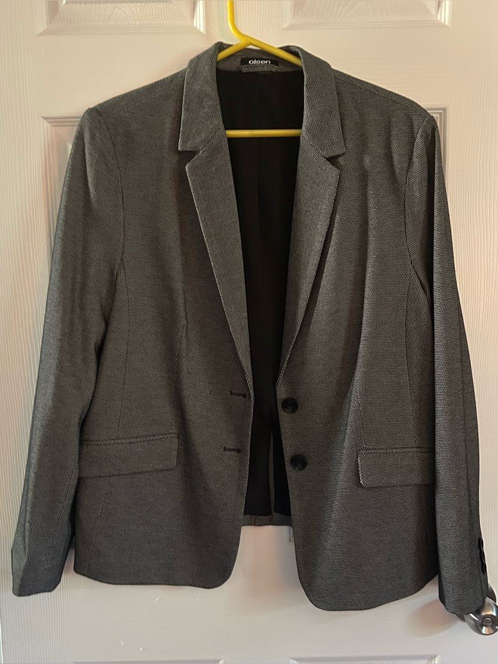 Grey women’s Single-Breasted Blazer